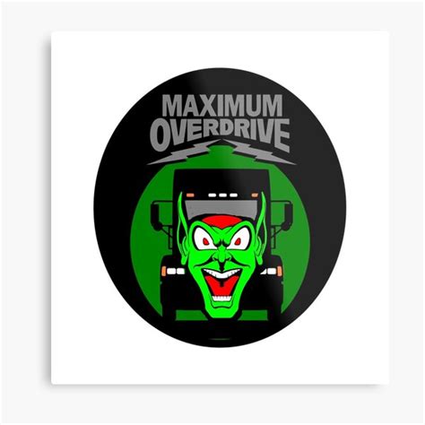 Maximum Overdrive Happy Toys Goblin Truck Metal Print For Sale By