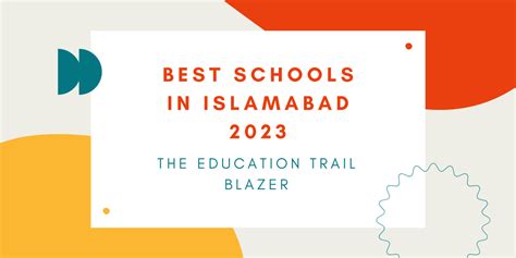 Best Schools In Islamabad 2023 The Education Trail Blazer