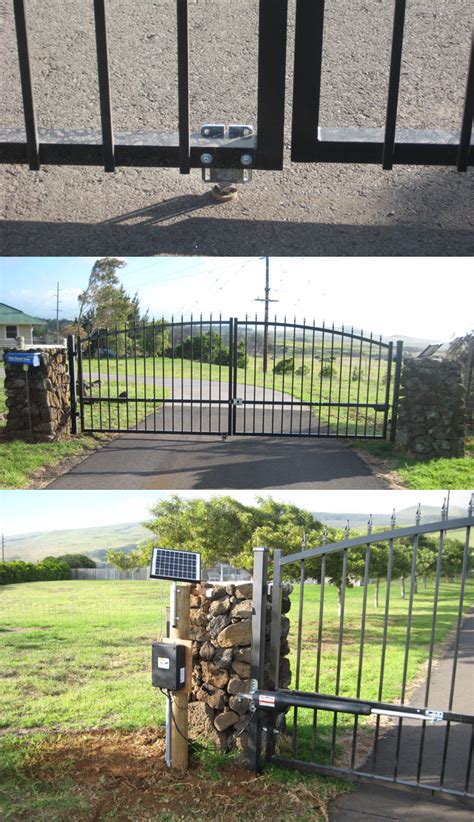 The Estate Swing 12 Foot Long Single Driveway Gate Made In Usa