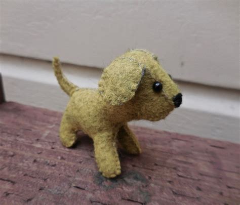 Felt Stuffed Puppy Dog Stocking Stuffer Soft Toy Felt Etsy Dog