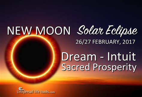 New Moon Solar Eclipse February 26 27 2017 Simone M Matthews