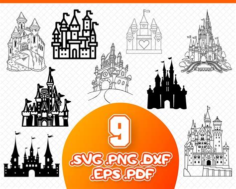 DISNEY CASTLE SVG, castle svg, disney trip svg, disney castle cricut ...