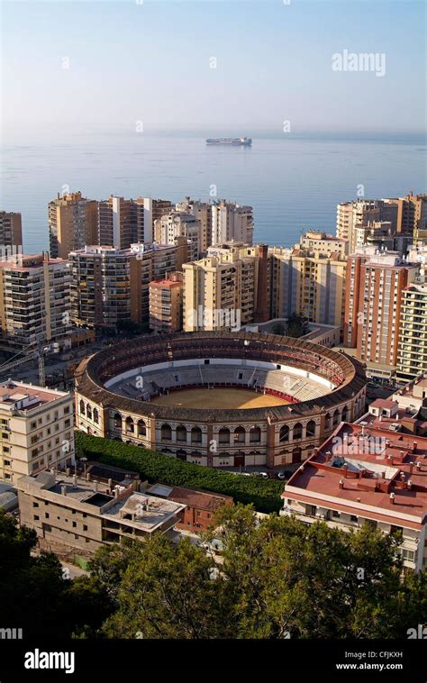 Bull Ring Malaga Andalusia Spain Europe Stock Photo Alamy