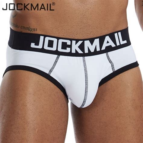 Jockmail Bikini De Algod N Para Hombre Ropa Interior Sexy Tanga Con