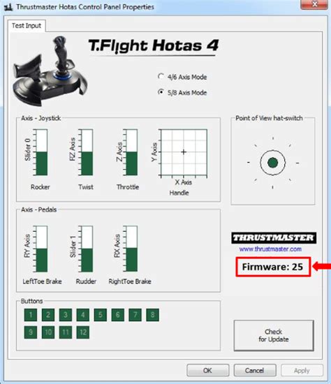 Thrustmaster T-flight Hotas 4 Joystick For Pc And PS4 - town-green.com