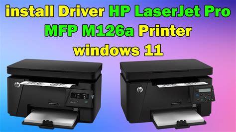 How To Install Driver Hp Laserjet Pro Mfp M A Printer In Windows