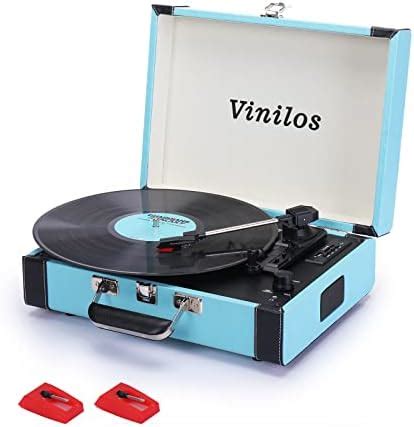 Vinilos Reproductor De Discos De Vinilo Bluetooth Con Altavoces De