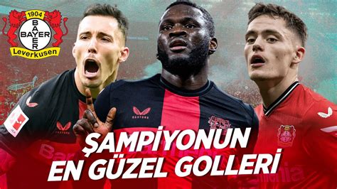 Şampiyon Bayer Leverkusen'in En İyi 10 Golü | Bundesliga - 2023/24 - YouTube