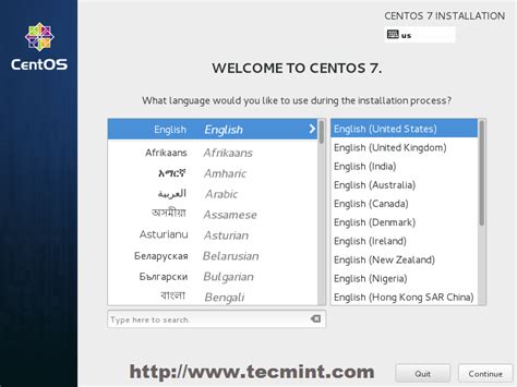 Installation of “CentOS 7.0″ with Screenshots