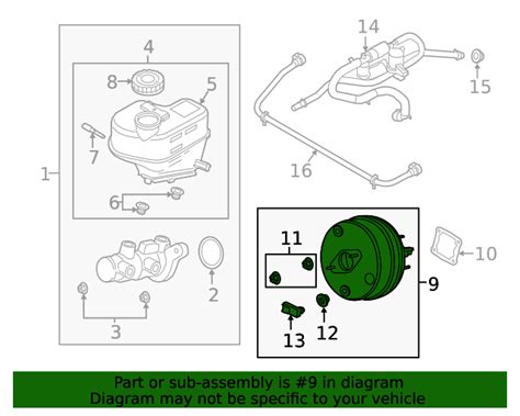 2019 2021 Ford Ranger Booster Assembly KB3Z 2005 C TascaParts