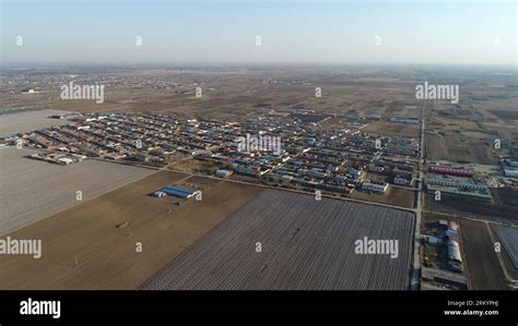 China's rural architectural landscape, aerial photos Stock Photo - Alamy