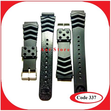 Jual Tali Jam Tangan Karet Rubber Strap Seiko Diver Di Lapak Anr Store