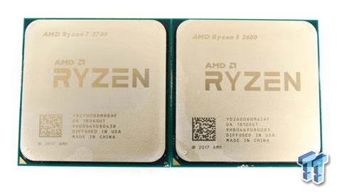 Amd Ryzen 7 2700 And Ryzen 5 2600 Review Tweaktown