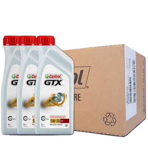 Castrol Motoröl 5w30 GTX C4 5w 30 12 x 1 Liter