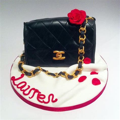 Chanel Handbag Cake Decorated Cake By Claire Lawrence CakesDecor