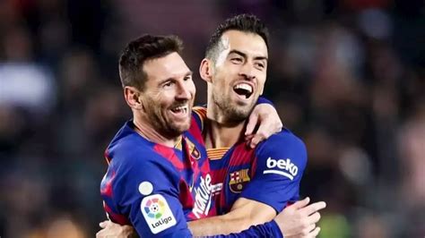 El Mensaje De Lionel Messi A Sergio Busquets Tras Anunciar Su Salida Del Barcelona Argentina