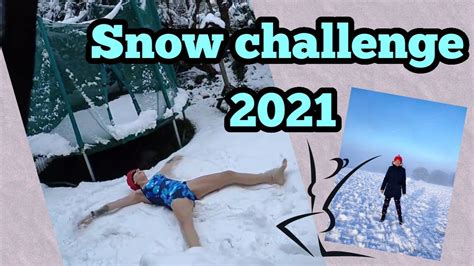 Snow Challange Sniegowanie Czadowa Zabawa Youtube