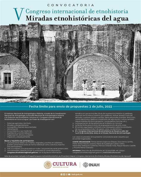 V Congreso Internacional de etnohistoria Miradas etnohistóricas del