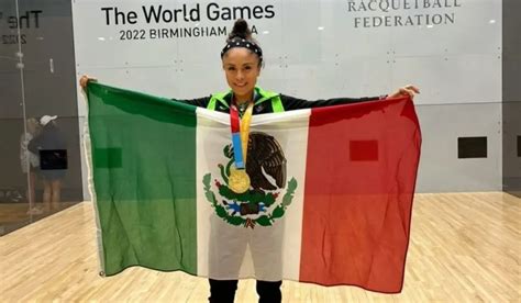 La Mexicana Paola Longoria Gana Oro En Juegos Mundiales Medios Obson