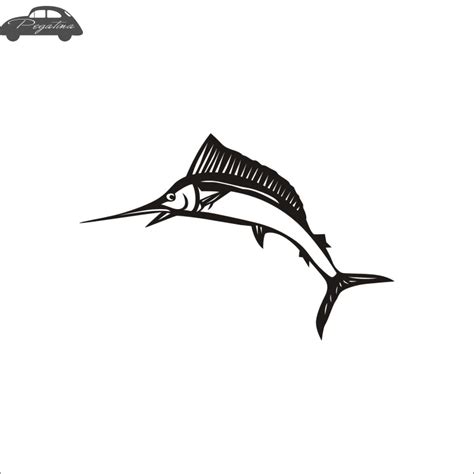 Sailfish Fish Dorado Car Decal Swordfish Posters Boat Decals Decor