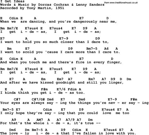 song ideas 6