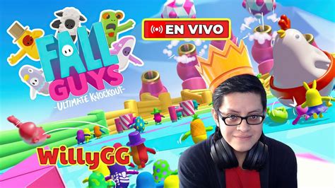 En Vivo Jugando Fall Guys Misiones Sorteos Partidas Privadas