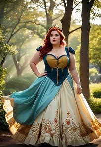 Plus Size Disney Cosplay Fancy Dress Face Swap Id893342