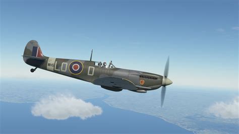 Spitfire Mk IXc Of Pierre Clostermann 602 Sqn RAF