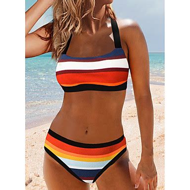 Dames Zwemkleding Bikini Normaal Zwempak 2 Stuks Bandjes Sexy