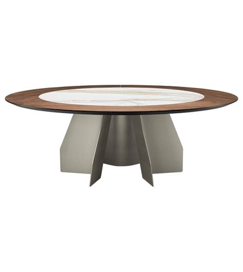 Senator Ker Wood Round Cattelan Italia Mesa Milia Shop