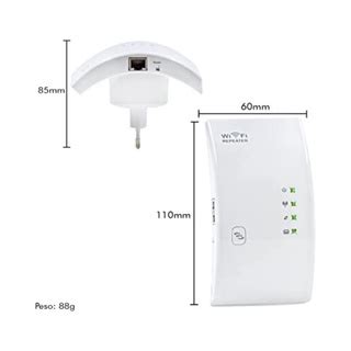 Roteador Repetidor De Sinal Wifi Wireless Repeater Extender H Bivolt