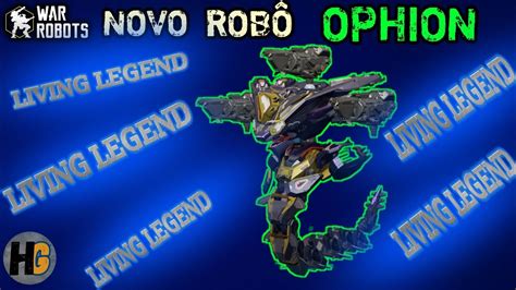 war robots Novo Robô ophion destruição total Robô super meta