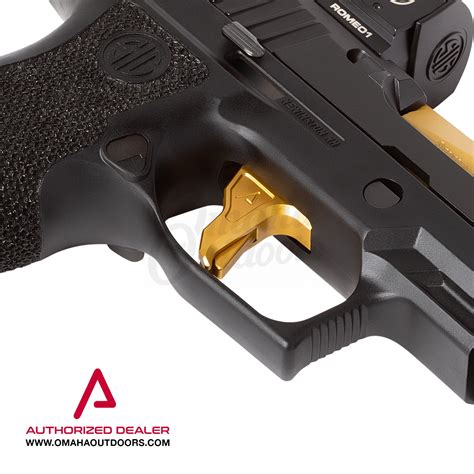 Agency Arms SIG P320 Trigger Gold - Omaha Outdoors