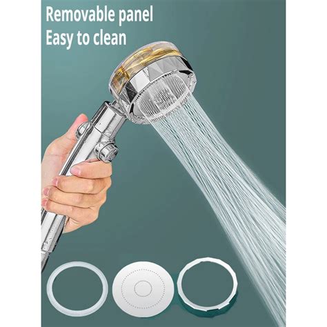 Jual Shower Head Turbo Fan Water Saving High Pressure Rainfall