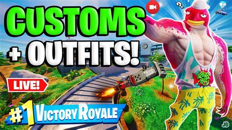 Siga Fortnite Pt Customs Games Duos Trios Late Game E Outfits