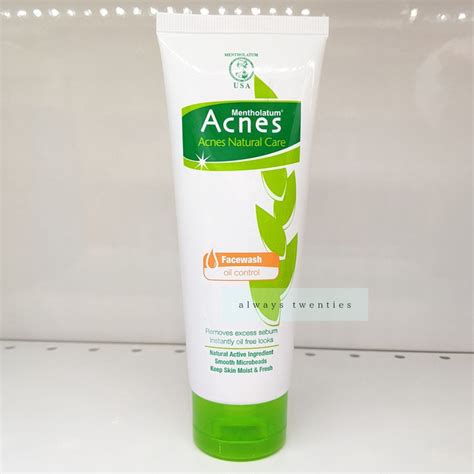 Jual Acnes Natural Care Face Wash G Shopee Indonesia