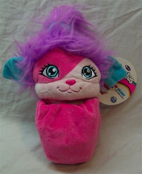 Popples Soft Pink Sunny The Popple 8 Plush Stuffed Animal Toy New Tv