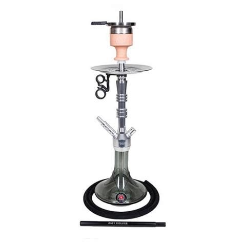 Kaljanas AMY DELUXE AMY069 02 Silver Hookahshop Lt