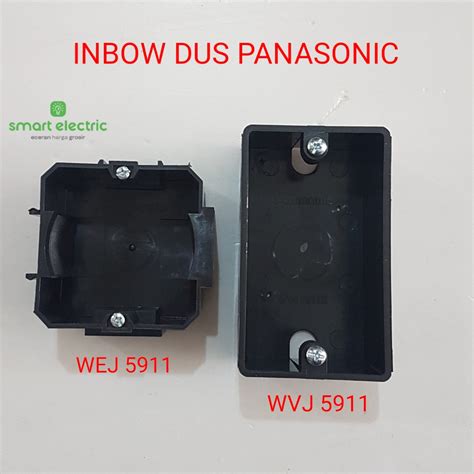 Jual Inbow Dus Panasonic Mangkok Inbodus Kotak Saklar WVJ5911 Panjang