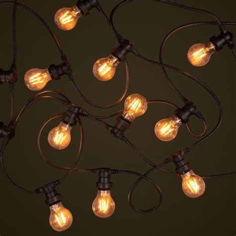 Commercial Festoon String Lighting System Outdoor Festoon Lights