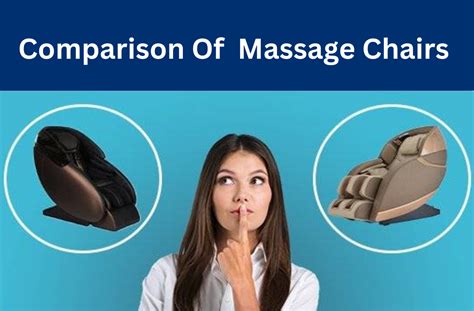 The Best Massage Chairs Comparison Guide