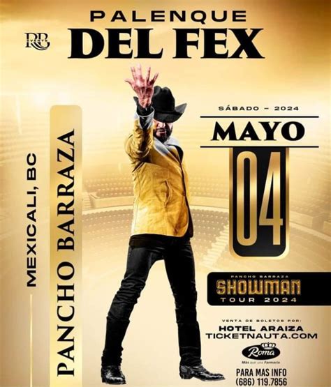 Pancho Barraza En Mexicali Tijuana Eventos Conciertos