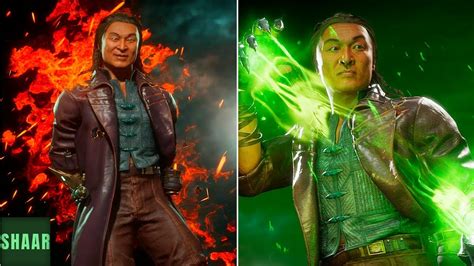 Mortal Kombat Shang Tsung All Intros Victories Youtube