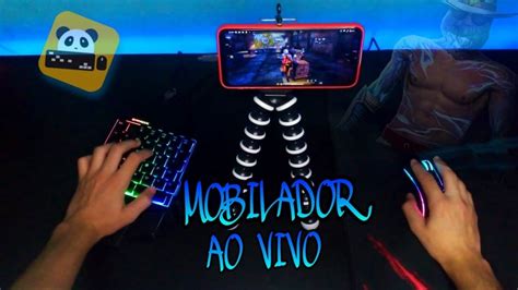 Mobilador Ao Vivo 🛑 Panda Mouse 🛑 4v4 E X1 Free Fire Ao Vivo Youtube