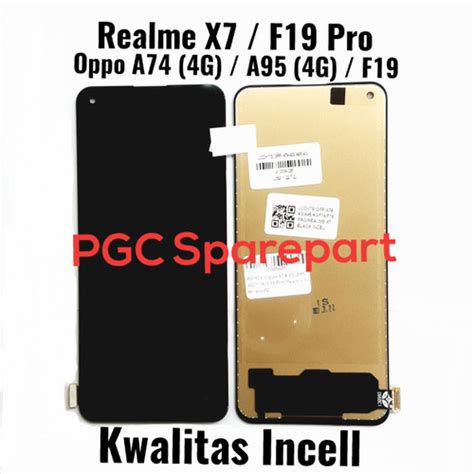 Jual LCD Touchscreen Fullset Incell Oppo A74 4G A95 4G F19 F19 Pro