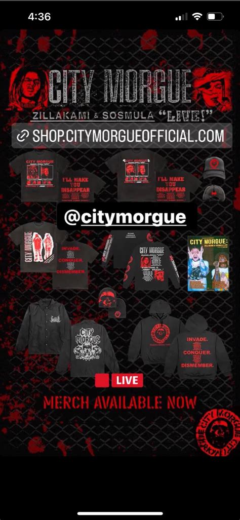 City morgue merch now available : r/CityMorgue