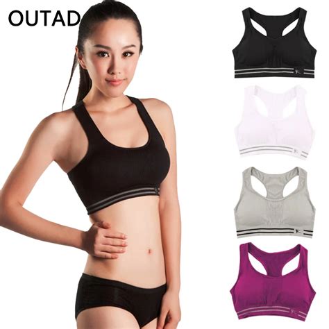 M 3xl Women Sports Bra Absorb Sweat Push Up Yoga Bra Running Vest Lady