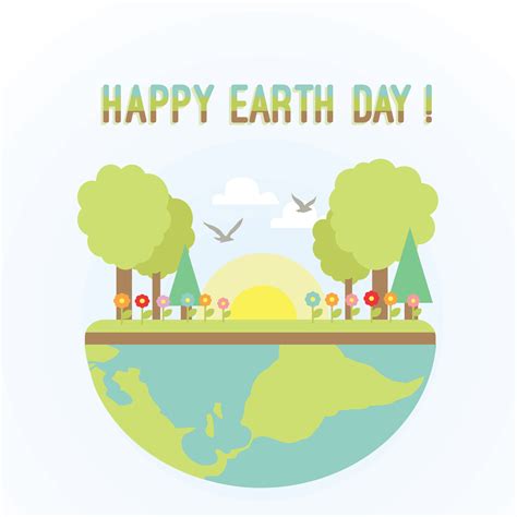 Free Happy Earth Day Vector 171811 Vector Art At Vecteezy