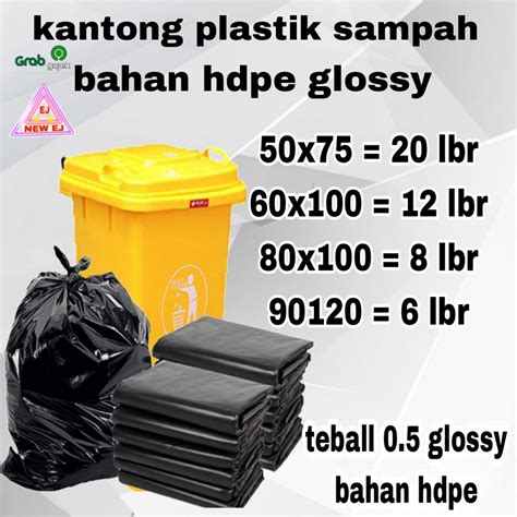 Jual Terbaru Kantong Plastik Sampah Trash Bag Ukuran X X