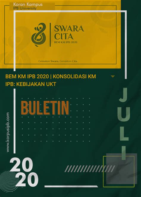 Buletin Juli 2020 KORAN KAMPUS IPB